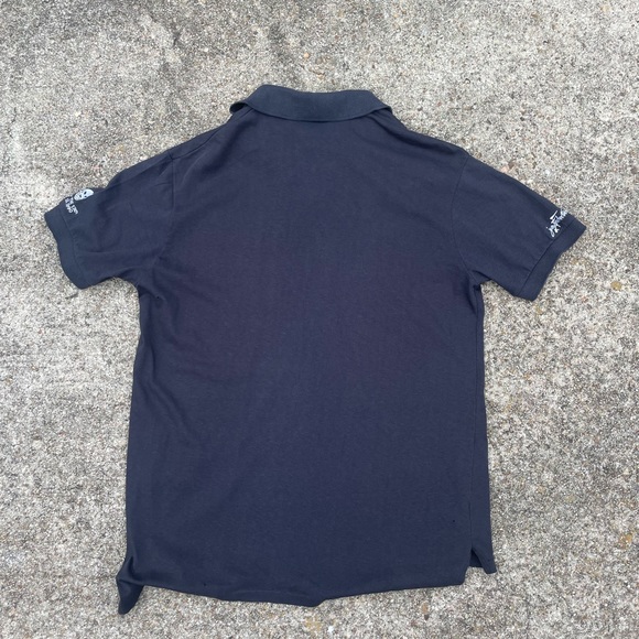 MOTLEY CRUE Dr. Feelgood 1990 vintage stage crew polo black - L - Picture 5 of 6